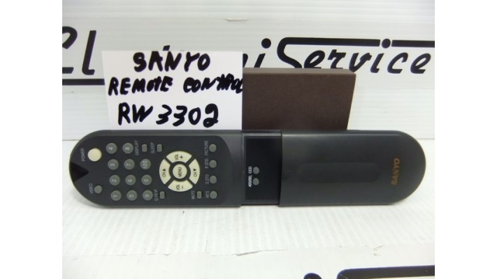 Sanyo RW3302 remote control .